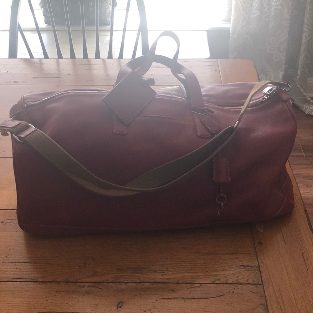 Coach Luggage, large duffel bag.